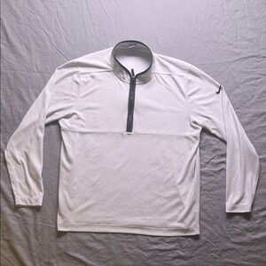 Nike Light Grey Golf Zip Up